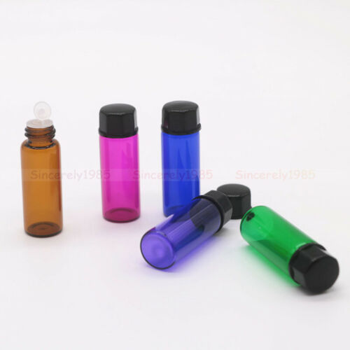 1/2/3/5ML Glass Orifice Reducer Bottles Sample Dropper Vials for Essential Oils - 第 11/11 張圖片