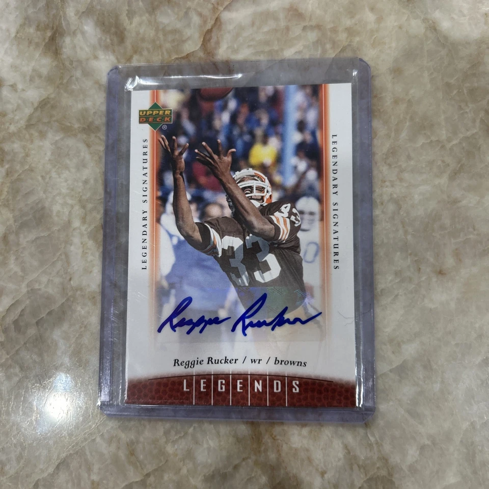 2006 Upper Deck Legends Legendary Signatures #43 Reggie Rucker Auto Browns - Image 3 of 4