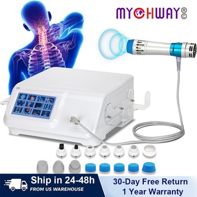 Touch Screen ED Shockwave Therapy Machine 7 Heads for Pain Relief Equipment