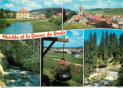 Postkarte - 25 - Mouthe - Multiviews - CPM - siehe beidseitige Scans - Postkarte