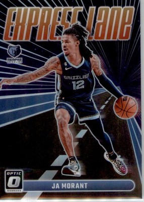 2023-24 Donruss Optic #17 Ja Morant Express Lane Memphis Grizzlies