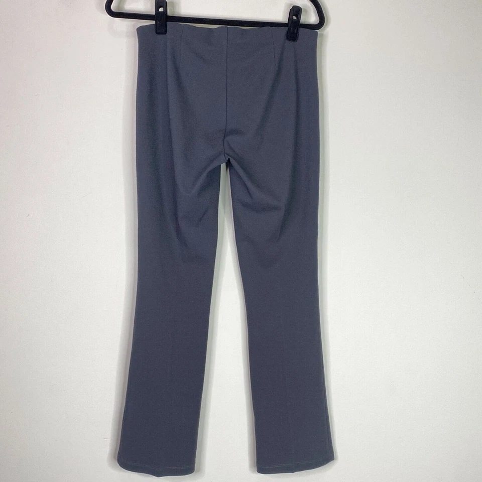 Eileen Fisher Grey Stretch Straight Pull On Pants Women's Size 4 - Image 2 of 4