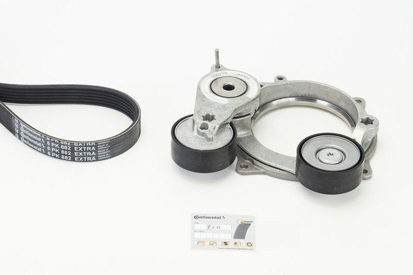 Continental Ctam 6PK882 Extra K1 Keilrippenriemensatz FüR Audi-image