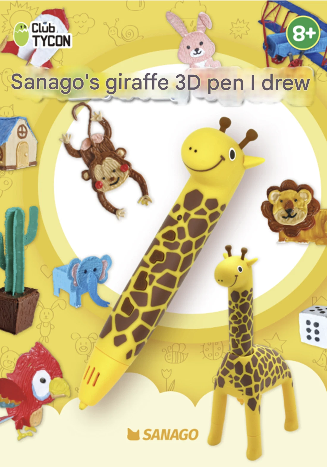 3D Pen Giraffe For kids