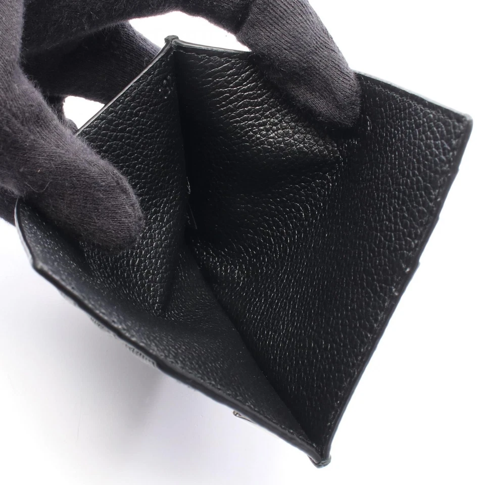 Tarjetero PRADA Triángulo Logo 2MC223 Cuero Negro Unisex Foto 3 de 4