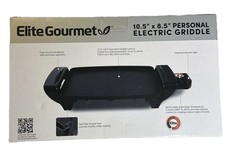 NEW Elite Gourmet Electric Griddle 10.5 x 8.5...