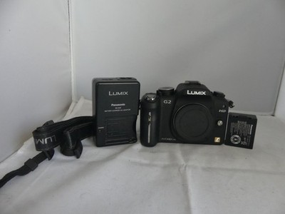 lumix dmc-g2 ジャンク　 LUMIX g VARIO Panasonic LUMIX DMC-G2 12.1MP Digital Camera - Black (Body only