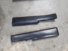 87 Corvette Pair Black Door Sill Pads 84 86 85 Gm Oem