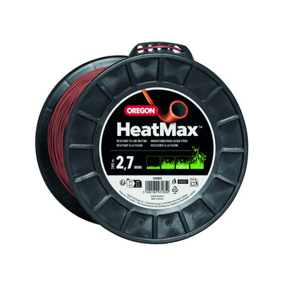 OREGON HeatMax Mähfaden 2,7mm x 280m Trimmerfaden Freischneidefaden Techni 280°