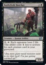 Foil Battlefield Butcher The Brothers' War 86 MTG NM