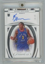2021-22 Panini Flawless Autographs Bones Hyland Auto Denver Nuggets #FA-BHY