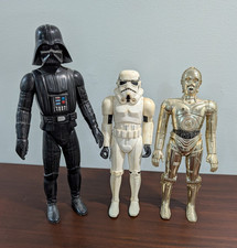 Vintage Kenner Star Wars 12 Large Figure Trio 1978 Vader C-3PO Stormtrooper