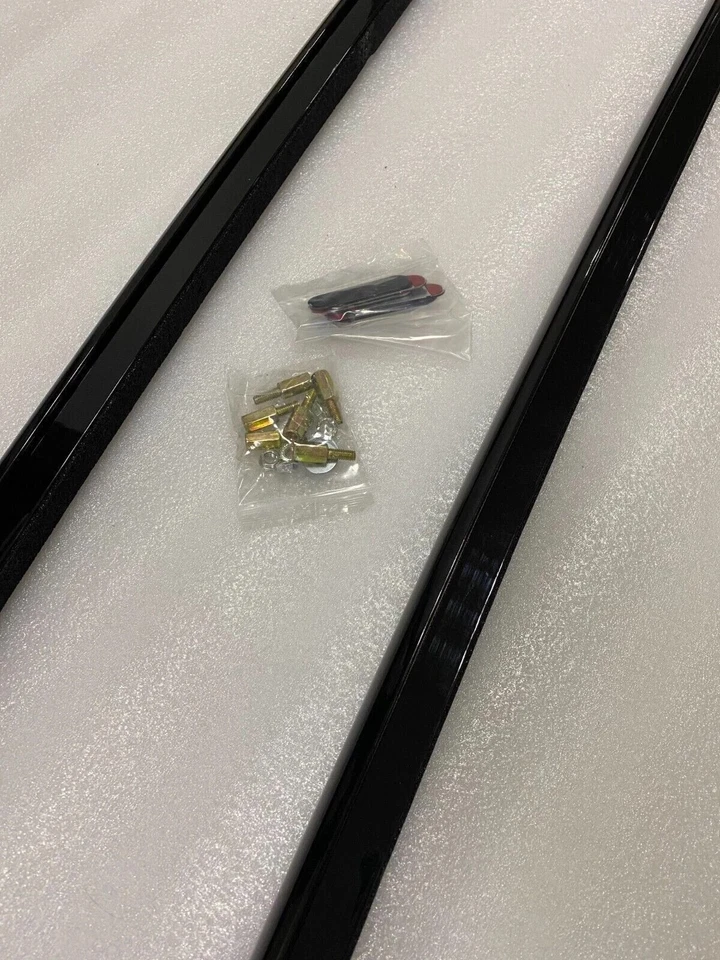 2 peças ajuste para Acura RDX 2013-2018 trilhos de teto rack de teto barras laterais de alumínio trilho - Imagem 4 de 4