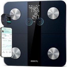 Upgraded Smart Scale for Body Weight BMI Body Fat Muscle Mass
