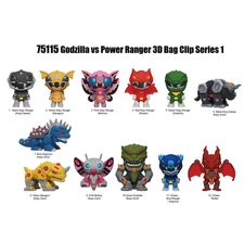 Pick: Godzilla Vs Power Rangers Figural Bag Clip Series 1 - BUY More SAVE More