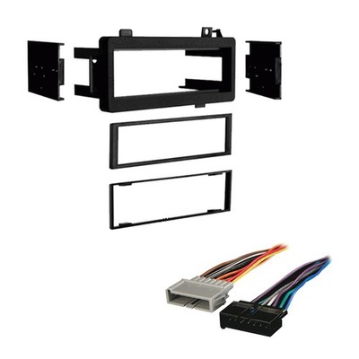 Fits Chrysler Imperial 90-93 Metra Single DIN Dash Kit w/ Harmony Radio Harness