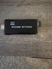 4K Ultra HD HDMI Game Stick Microconsole Plug-and-Play Video Game Console Black