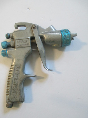 DeVilbiss Starting Line HVLP 30 PSI Max Inlet Vintage Paint Spray Gun READ