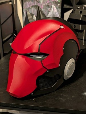 Red Ronin 2026 Helmet 3D Printed N COLOR OR GREY Wearable