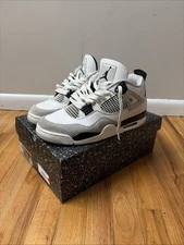 Size 10.5 - Jordan 4 Retro Mid Military Black
