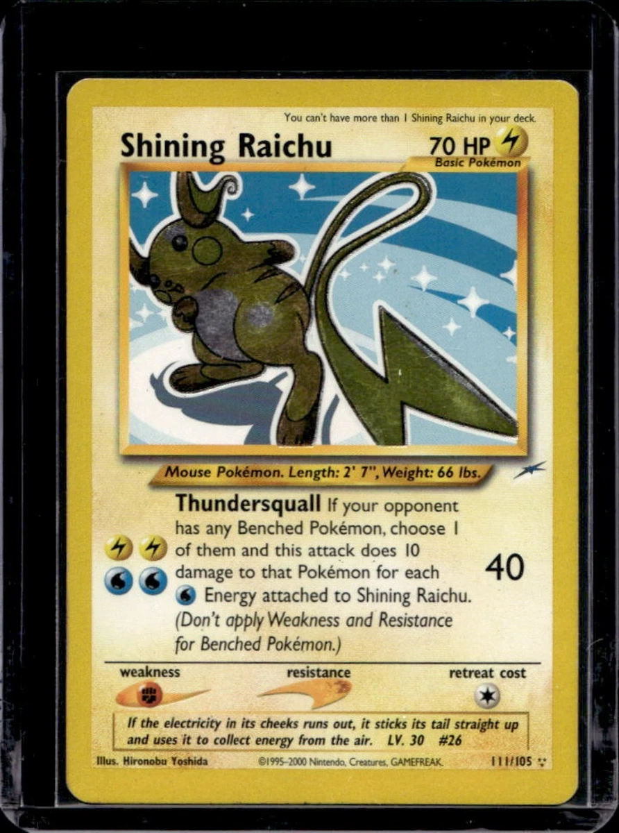 Shining Raichu for sale | eBay