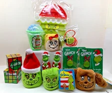 NEW GRINCH Pin/Puzzle Cube/Putty/Pop-N-Fidget - GREAT STOCKING STUFFERS or GIFTS