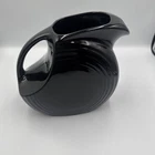 Fiesta ware Large Disk Pitcher Black