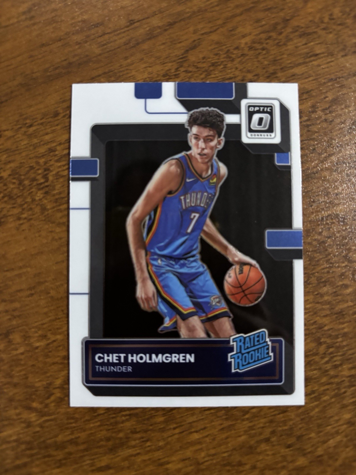 ✨2022-23 Panini Donruss Optic Chet Holmgren Rated Rookie RC #208 OKC Thunder