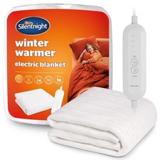 Silentnight Winter Warmer Electric Heated Blanket Under Blanket Fast Heat Up