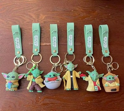 Star Wars Master Yoda Schlüsselanhänger   Jedi Keychain Anhänger Grün
