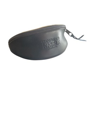 Original Gianfranco Ferre Schwarz Reißverschluss Brille/Sunglass Soft Schutzhülle