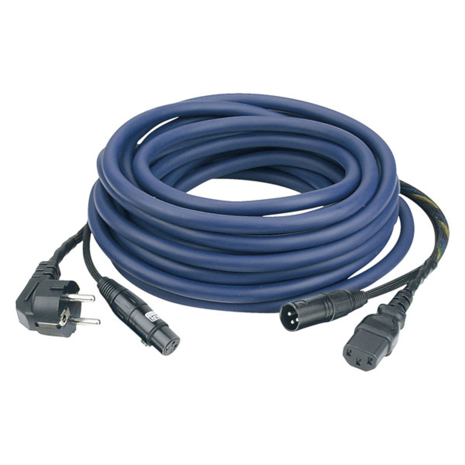 DAP FP08 Power-/Signalkabel 10m Schutzkontakt/ XLR-XLR, AUDIO