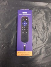 Roku Voice Remote Pro Wireless Remote Control with Rechargeable Battery New 