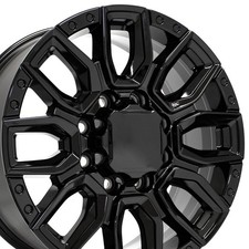 20 Gloss Black Wheel For 1999-2010 Chevy Silverado 2500 - Rvo4747