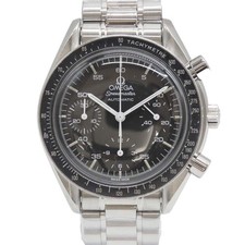 Omega Omega Speedmaster Automatic Reduced Chronograph 39mm Black Men's Watch Used