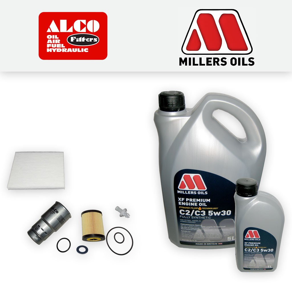 SERVICE KIT for TOYOTA AVENSIS 2.0 2.2 D-4D 1AD 2AD OIL FUEL CABIN FILTERS +OIL