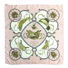 EGA HERMES SPRINGS Carre 90 Silk 100% Scarf Multicolor/HE7926