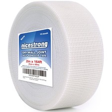 Drywall Joint Tape 2inch X 164ft Self Stick Repair Mesh Tape Fiberglass Dry...