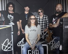 CANDLEBOX FULL BAND SIGNED 8x10 PHOTO ROCK AUTOGRAPH AUTHENTIC COA