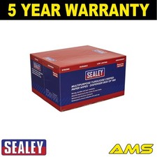 Image of Sealey Multipurpose Creped Turquoise Paper Wipes 60gsm Dispenser Box 160 Sheets