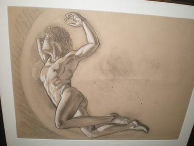 Ben Carre Hollywood Artist Drawing Project For The Painting FULL MOON Gallery