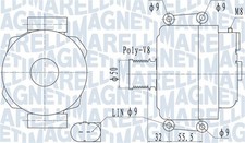 MAGNETI MARELLI Lichtmaschine Generator Lima 063732055010 14V für MERCEDES W251 MAGNETI MARELLI Lichtmaschine Generator Lima 063732055010 14V für MERCEDES W251