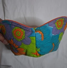 Fabric Bowl Cozy, Standard 5-6" Size, Handmade and Washable, You Choose Pattern!