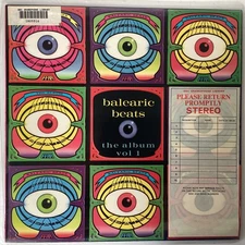 VARIOUS ARTISTS  VINYL LP RECORD ‘BALEARIC BEATS VOLUME ONE’ (FFRR)