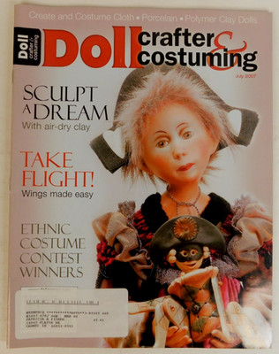 Doll Crafter & Costuming Magazine July 2007 Felted Jumper Pattern