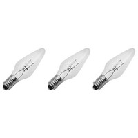 Weihnachts-Ersatzlampen E10 GlüHlampe 16V 3W Warmweiß 2200K 13Lm Klar 3 StüCk