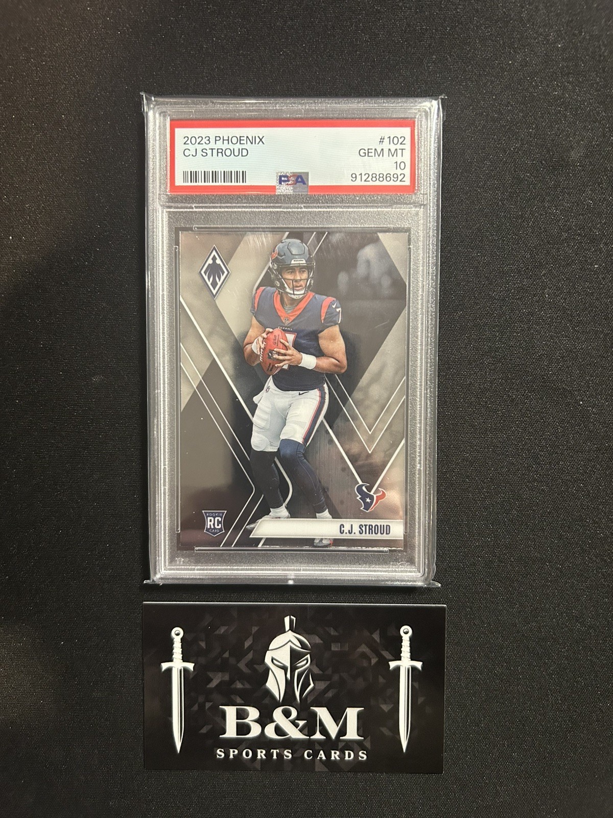 2023 Panini Phoenix CJ STROUD Rookie #102 PSA 10 (RC) Houston Texans