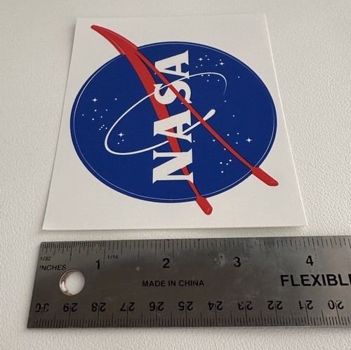NASA | Meatball Logo Sticker | NEW - Picture 3 of 4