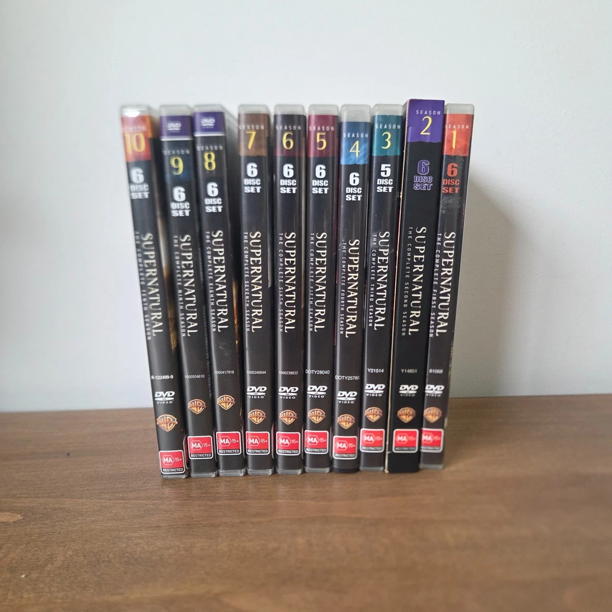Supernatural (2005 TV series) Box Set DVDs for sale - eBay