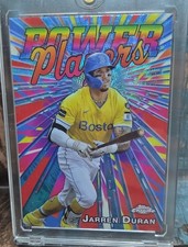 2025 Topps Chrome - Power Players Insert Jarren Duran #PP-2 Red Sox
